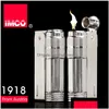 Lighters Original Imco Lighter Old Gasoline Genuine Stainless Steel Cigarette Cigar Fire Briquet Tobacco Petrol Lighters3827696 Drop Dhkhr