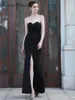 Casual Dresses Sexy Elegant Wedding Party For Women Luxury Birthday Evening Ladies Backless Maxi Fishtail Summer Dress Vestidos