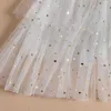 Girl's Dresses Summer Girls Sequins Dress Ruffles Elegant Kids Dress for Girls Cake Layered Dress Princess Birthday Wedding Party Girls DressesL2404