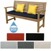 Pillow 3-seater Outdoor Garden Swing Seat Sponge Waterproof Bench Decoration Chair