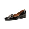Casual Shoes Large Size Women Pumps Patent Leather High Heels Fashion Office Low Heel Party Female Comfort