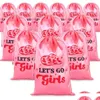Autre événement des fournitures de fête 12 pack Lets Go Girls Hangover Kit favori des sacs-cadeaux Pink Cowgirl Decoration Bachelorette Bride Hen S Drop Dh8zm
