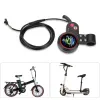 Tillbehör 24V/36V/48V/60V 250W/350W Electric Bike Bicycle Controller Waterproof LCD Display Control Panel med Shift Switch Ebike Parts