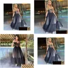 Urban Sexy Dresses Sling Puffy Princess Short High Waist Tail Formal Club Party Dress For Woman Drop Delivery Apparel Womens Clothing Dhltw