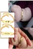 Personalize Engrave Mom Baby Name Birthday Date Bracelet Figaro Link Chain Smooth Bangle Custom Family Love Gifts Jewelry3371147