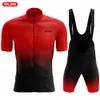 RAUDAX Equipo de deportes Entrenamiento en ciclismo Men transpirable Manga corta Mallot Ciclismo Hombre Verano Jersey Sets 240416