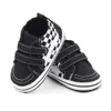 Chaussures de bébé Boy fille sneaker Soft Anti-Slip Sole Chaussures nouveau-nés bébé First Walkers Toddler Casual Canvas Coribe Crib