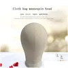 Haargereedschap training mannequin hoofd canvas blok display styling manikin pruik stand haal t naald houder drop levering producten accessori otc1y