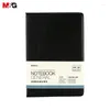 MG Stationery 32K / 80 Black Office Notebooks Rencontre des blocs-notes Business Business Bounwing Inclusive Lound en cuir