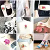 Transferência de tatuagem 52pcs mulher impermeável tatuagens temporárias tatuagem temporária no corpo Tattoo Fake Tattoo Stick Flor Sexy Rose 240427