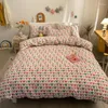 Bedding Sets Spring Black Zebra Stripe Set Cotton Heart Leopard Duvet Cover Bedlinen Bedclothes Modern Four Season Home Textile