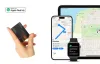 Alarm Smart Mini GPS Portfel Lokalizacja śledzenia kart śledzący Kartę Tagu urządzenie Mężczyźni z Apple iPhone Znajdź aplikację My Key Passport Tracker