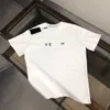 Herr nya korta ärmar designer mode vit svart t shirt streetwear hip hop tryck t-shirt mens topp tees tshirt kläder