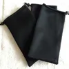 Jewelry Pouches 200pcs Black Mesh Bags Gift Small Drawstring 16 25cm Dust For Packaging By DHL