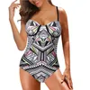 Dames badmode vrouwen print bikini set zwemmen zwemkleding badkleding strandpak monokini strand zomer badpak heet verkopen bikini set 2024 d240424