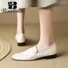 Chaussures décontractées Rizabina Taille 34-40 Femmes Flat Sexy Sexe Toe Toe Slip-on Pumps Femelle Feme Mydle Couleur Spring Footwear Fabric