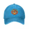 Ball Caps Vintage Water Washing CCCP Soviet State Crest Baseball Cap Homme Spring Autumn Snapback Sun Hats Russia Army Military