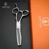 Hair Scissors Mizutani 6.0-inch Barber VG10 Material High Quality Barber Tool Barber Shop Special Flat Bottom Straight Hair Q240426 Q240426