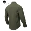 Camadas Emergonear Bluelabel Ventilation Circtom Shirt Comuter Combinete ao ar livre Tiro Airsoft Sports Daily Business Fashion EMB9553