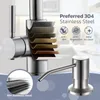 Küchenarmatur Wasserhahn für die Spüle mit Seifenspender Kichen Akzesorien Wassermischer Kit Fixture Home Verbesserung