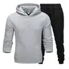 Spares para hombres Singits Spring y Autumn Trendy Fashion Fashion Sweater Sweater Pantalones de protección de dos piezas