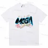 MSGM Designer camisa masculina tshirts designer moda de qualidade original alta letra nova letra frontal algodão puro manga curta tshirt designer de luxo camisa masculina