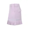 Shorts Golf Women's Short Skirt Summer New Golf Sports Breathable Allmatch Jersey Slim High Waist Pleated Skirt