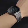 Cases Luxe 22 mm roestvrijstalen horlogeband voor Huawei Watch 4Pro GT4 46mm -riem voor Samsung Watch 6 Classic Amazfit Balance Bracelet