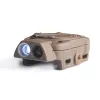 Parts Wadsn Mini Helmet Light White Green Red Ir Signal Flashlight Tactical Outdoor Wargame Army Survival Lights Fit 20mm Rails