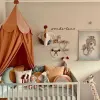 Netting Ins nordisches Baby Bettspiel Zelt Anti -Mücken -Baumwollbaby -Baldachin Moskitonetz -Prinzessin Bett Baldachin Mädchen Zimmer Dekoration Bett Baldachin