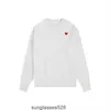 Amis Pull Unisex Designer Amisweater Cardigan Womens Paris Fashion Sweater Luxury Brand Lover Red Heart Top Round-neck S-xl Pullover 0nqd