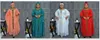 African Dresses for Women Muslim Lace Boubou Dashiki Traditional Africa Clothes Ankara Outfits Evening Gown With Headtie 240418
