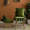 Oreiller Four Seasons Universal Home Dining Chair Solid Ribbon Sangle Restauration de chambre à coucher française