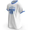 Camisetas masculinas Camiseta de boxe masculina Camiseta 100% de algodão puro Retro de camisetas esportivas impressas masculino Summer Top Sportswear J240426