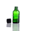 Bottiglie di stoccaggio 10 mnl 15 ml di olio essenziale in vetro verde bottiglia da 30 ml di imballaggio cosmetico a fusione vuota 24pc di miscelazione vuota