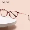 Lenses Bclear 2022 Women Brand Designer Cat Eye Eyeglasses Optical Spectacles for Lady Transparent Eyewear Glasses Frame Fashion Styles