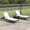 Camp Furniture Outdoor Lautstange Balkon Lounge Rattan Stuhl Patio Villa Schwimmbad Bettklapper Strand