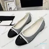 Женские туфли дизайнер 2024 Slippers Outdoor Casual Ballet Shoe Soft Commory Mules