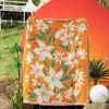 Boho Floral Beach Picnic Outdoor Camping Couverture Nordic Plaid Couvertures pour lits Mattes de voyage Tapis de voyage Summer Tassels 240409