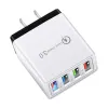 4 ports rapides rapides QC3.0 Chargeur mural USB Hub 3.5A Adaptateur d'alimentation UE PLIGNE US PILLE TÉLÉPHONE TÉLÉPHONE BATTERIE Chargeurs