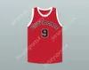 Пользовательский nay name Mens Youth/Kids Bob Hubbard 9 Providence Steamrollers Red Basketball Jersey 1 сшитый S-6xl