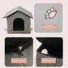 O5YY Carriers Crates Houses Foldable Outdoor Waterproof House Suitable for Puppies Kittens Puppy Caves Pet Mats Cat Beds Tent Supplies 240426