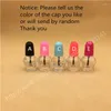 Bouteilles de rangement 20pcs / lot 1,5 ml Bouteille de vernis à ongles transparent 1,5 cm3 verre transparent vide avec pinceau