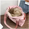 Totes japanischer Stil Einfache Tasche Frauen große Kapazität Nylon Schulter für Handtaschen und Geldbörsen Damen Hand Mama Bolso