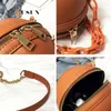 Shoulder Bags Fashion Basketball Football Shaped Crossbody Women Acrylic Chains Hand Bag Messenger Lady Brands Funny Clutch