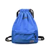 Drawstring Waterproof Unisex Large Capacity Bag Gym Shopping Sport Backpack