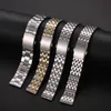Stainless Steel Watch Band Universal Strap Folding Safety Buckle for Women Bracelet Strap18mm 20mm 22mm Watch Belt Accessories 240425