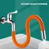 Kitchen Faucets Adjustable Stainless Steel Spout 360-Degree Colorful Faucet Sprayer Sink Aerator Replacement Accessories