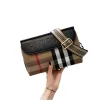 الأزياء Crossbody مصمم أكياس مخططة التباين غير الرسمي الكتف الكتف حقيبة قطرية متعددة الاستخدامات المحافظ الفاخرة حقائب اليد 244261BF