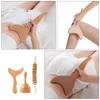 Fiori decorativi Massage Stick Spalla Massager Strumento Strumento posteriore Strumenti di scultura in legno Sculping Massagni di viaggio per il corpo